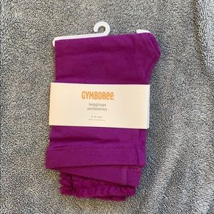 NWT Gymboree purple leggings (6-12 months)